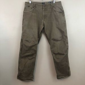 Kuhl Rydr Khaki Color Tapered Fit Pants